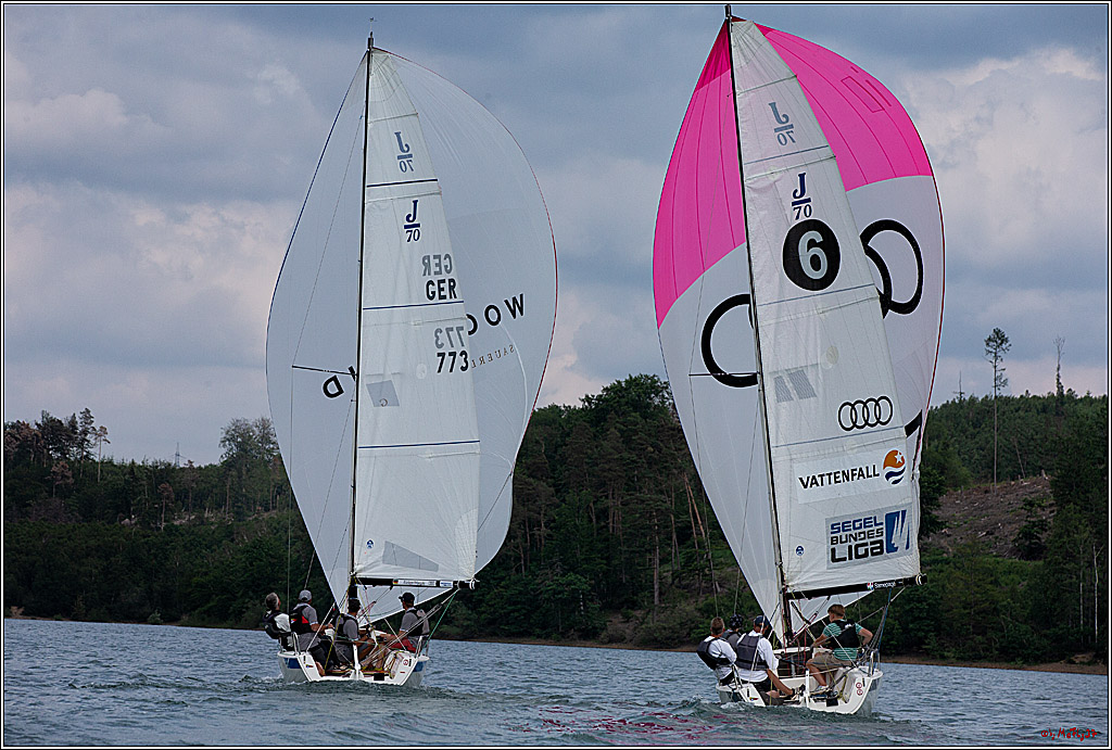 J70 - WOODLAND, 12.06.2021 Segelboot; Segeln; Woodland; Spinnaker; J70; Sorpesee; Sauerland